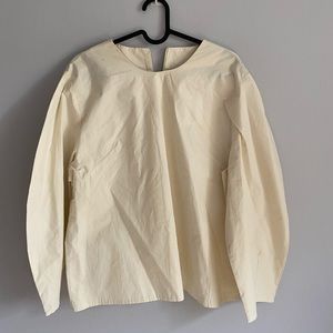 OAK + FORT Balloon Sleeve Blouse
